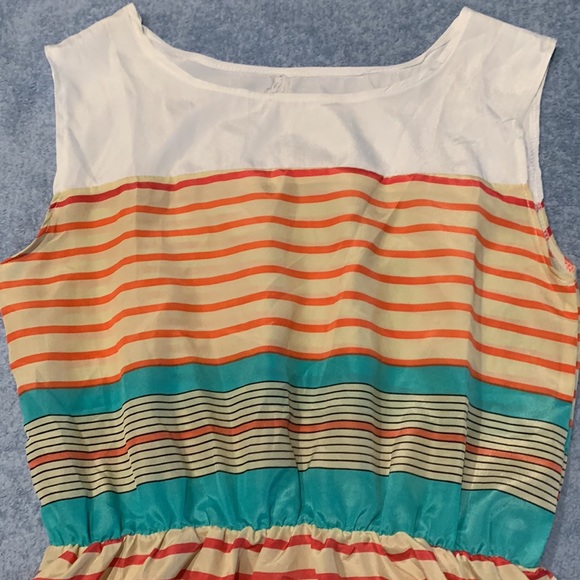 Small sheer mini dress. Needs a slip or something underneath. - Picture 2 of 5